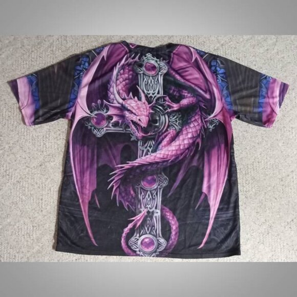 Graphic Tee dragon men's size XL - Picture 3 of 5
